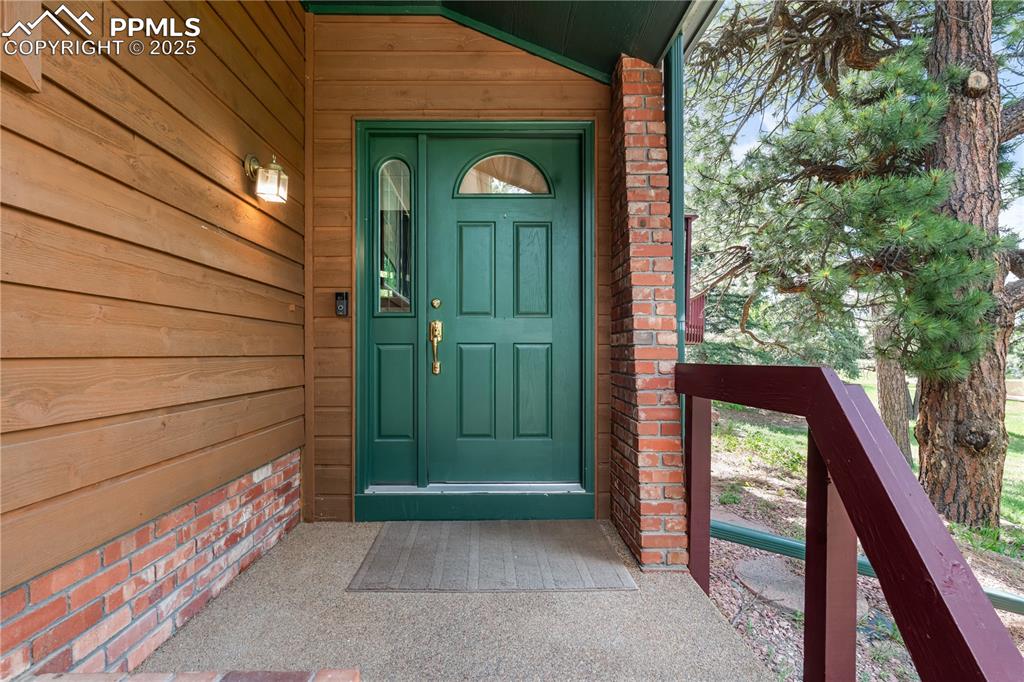 Image 3 of 44: Welcoming front porch.