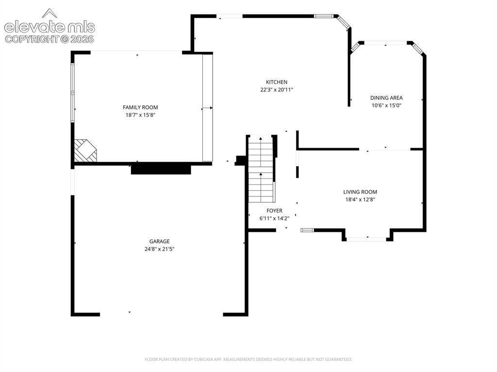 Image 49 of 49: main floor and garage