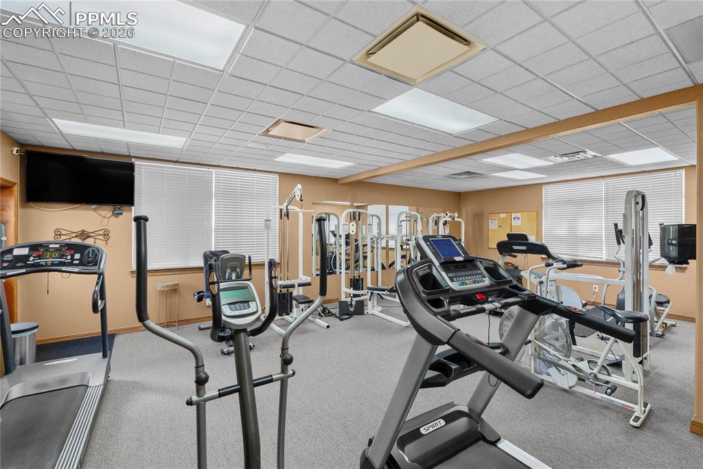 Image 28 of 31: exercise equipment - community amenities 