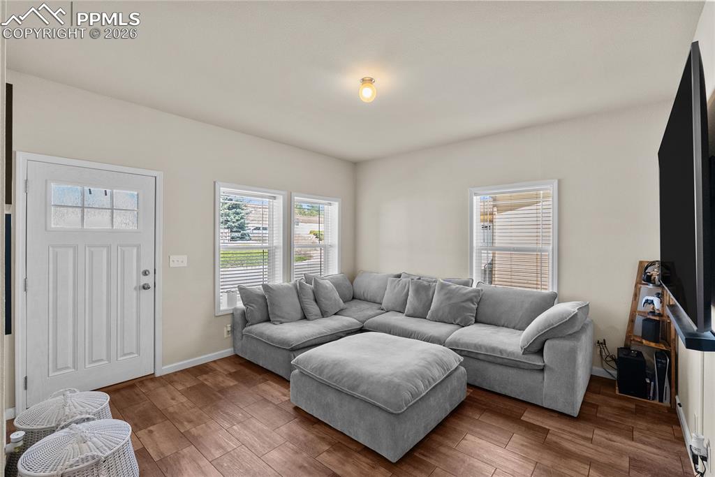 Image 5 of 31: living room, by front door