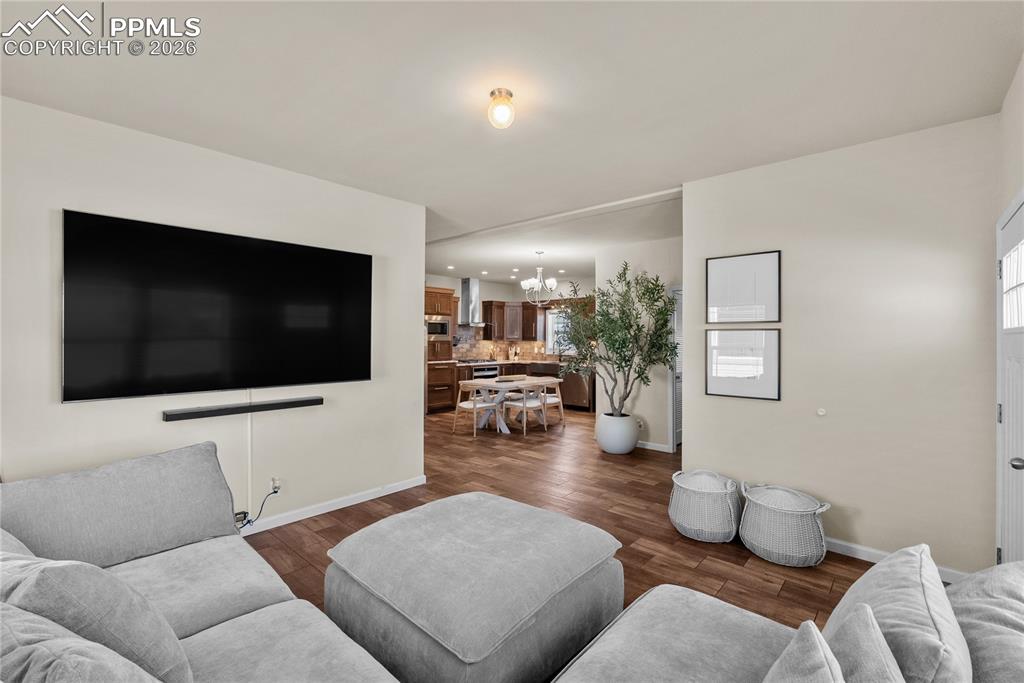 Image 6 of 31: living room, by front door