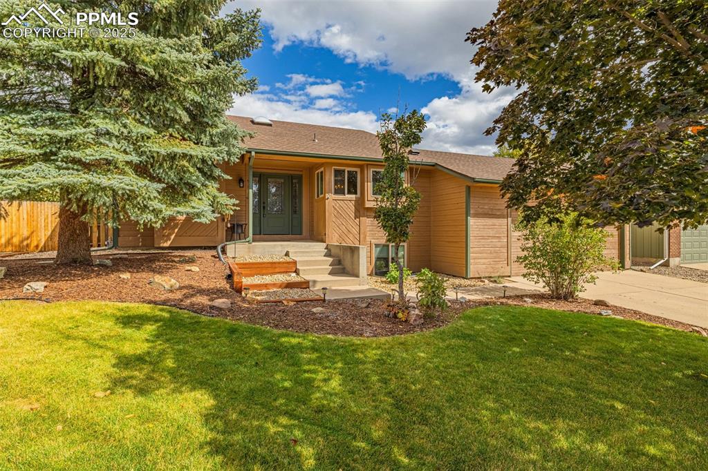 Caption: Front of Structure