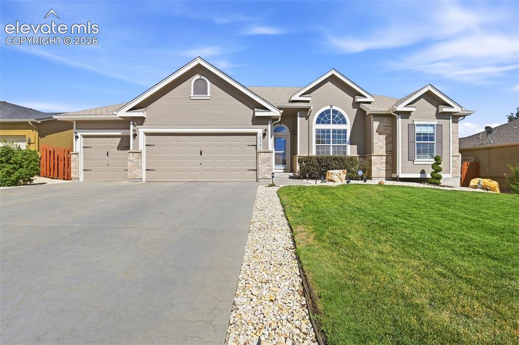 Caption: Welcome!  At approx. 4200 sq. ft., this ranch floor plan sits beautifully on a 0.20-acre lot with ov