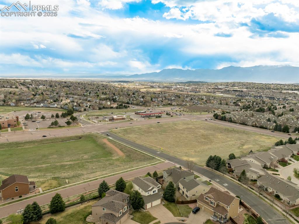 Image 19 of 24: Aerial overview of property