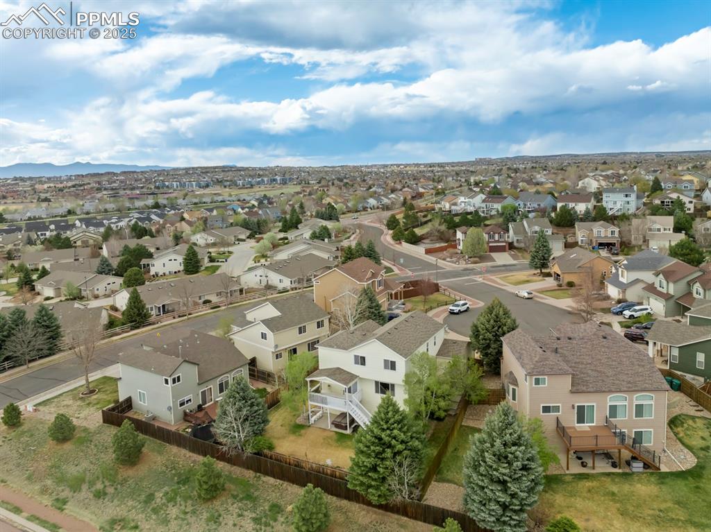 Image 23 of 24: Aerial view of residential area