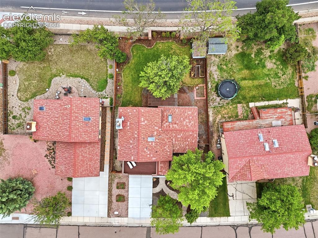 Image 38 of 42: Aerial perspective showcasing multiple properties