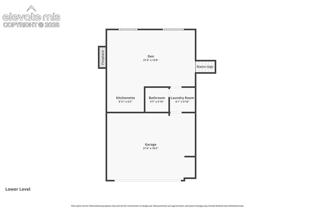 Image 42 of 42: Lower level Floor plan