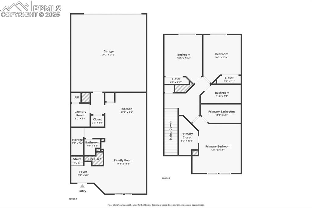 Image 2 of 38: View of floor plan / room layout