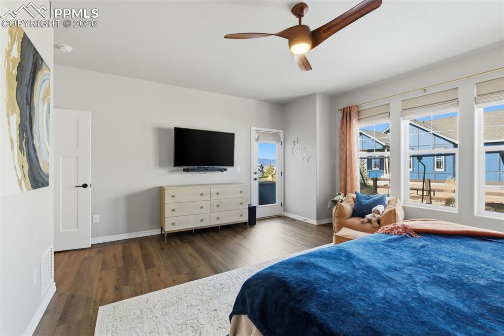 Image 15 of 44: Private Door Leads To Patio In Back!