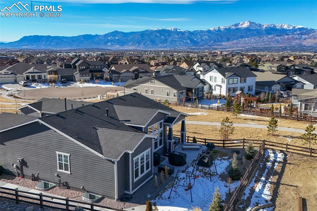 Image 39 of 44: Notice The Open Space Around Home & Pikes Peak Views!