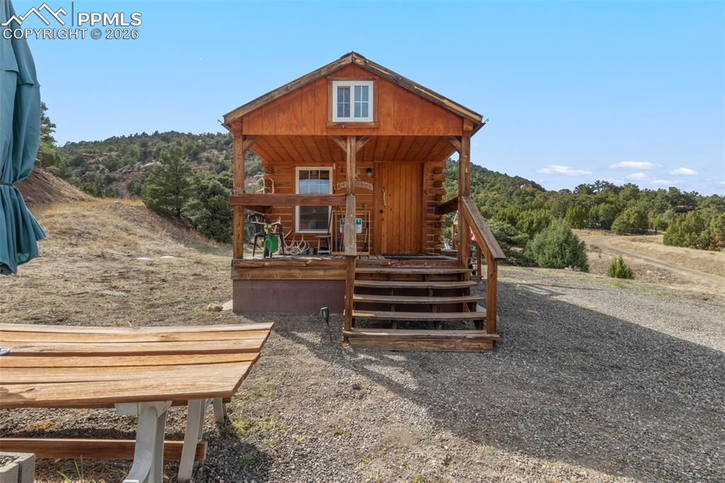 Image 9 of 50: Front of main cabin.