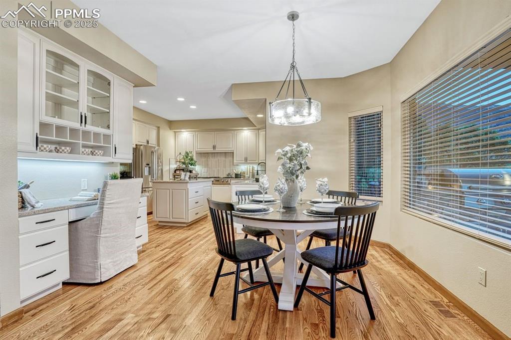 Image 14 of 43: With a useful desk, bumped out bay and plenty of storage, this is more than