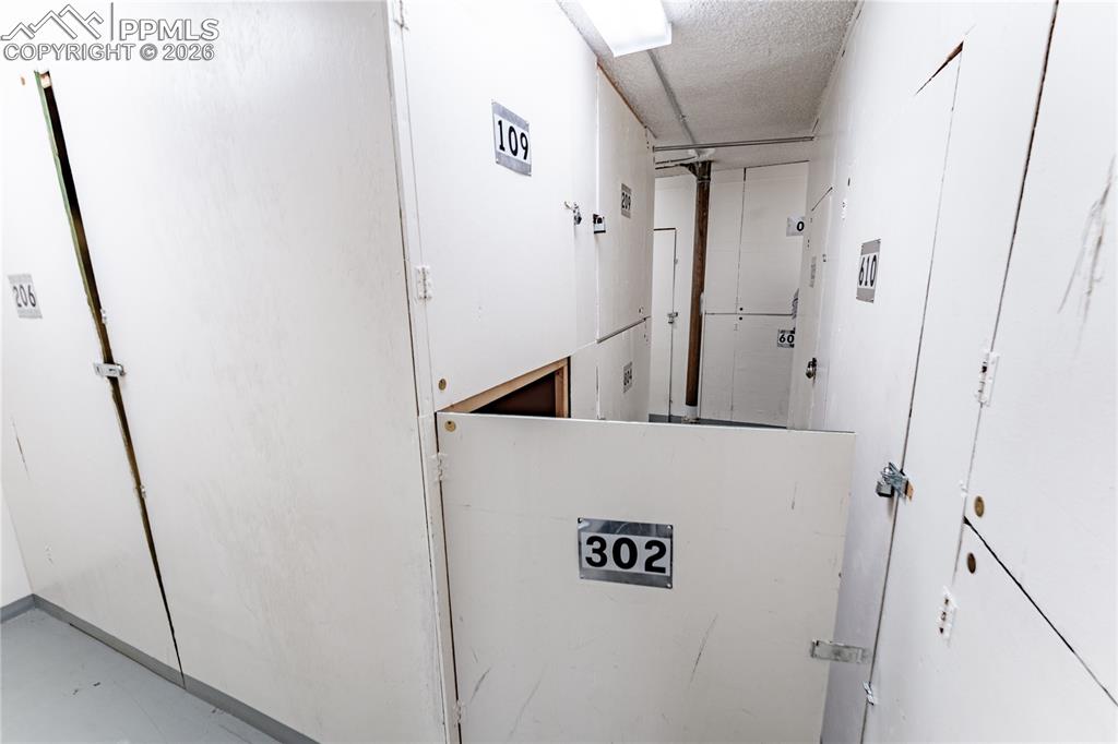 Image 18 of 19: Basement storage box assigned to the unit