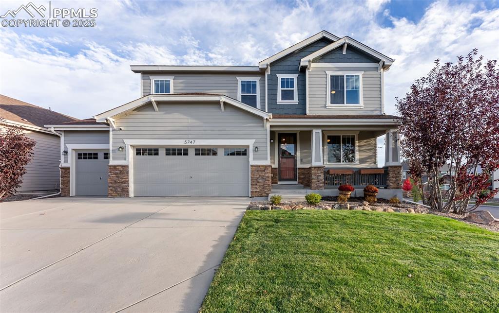 Caption: Front of Structure