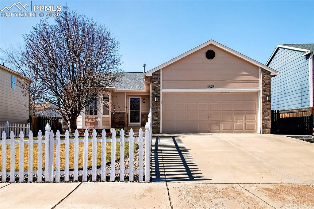 Caption: Front of home