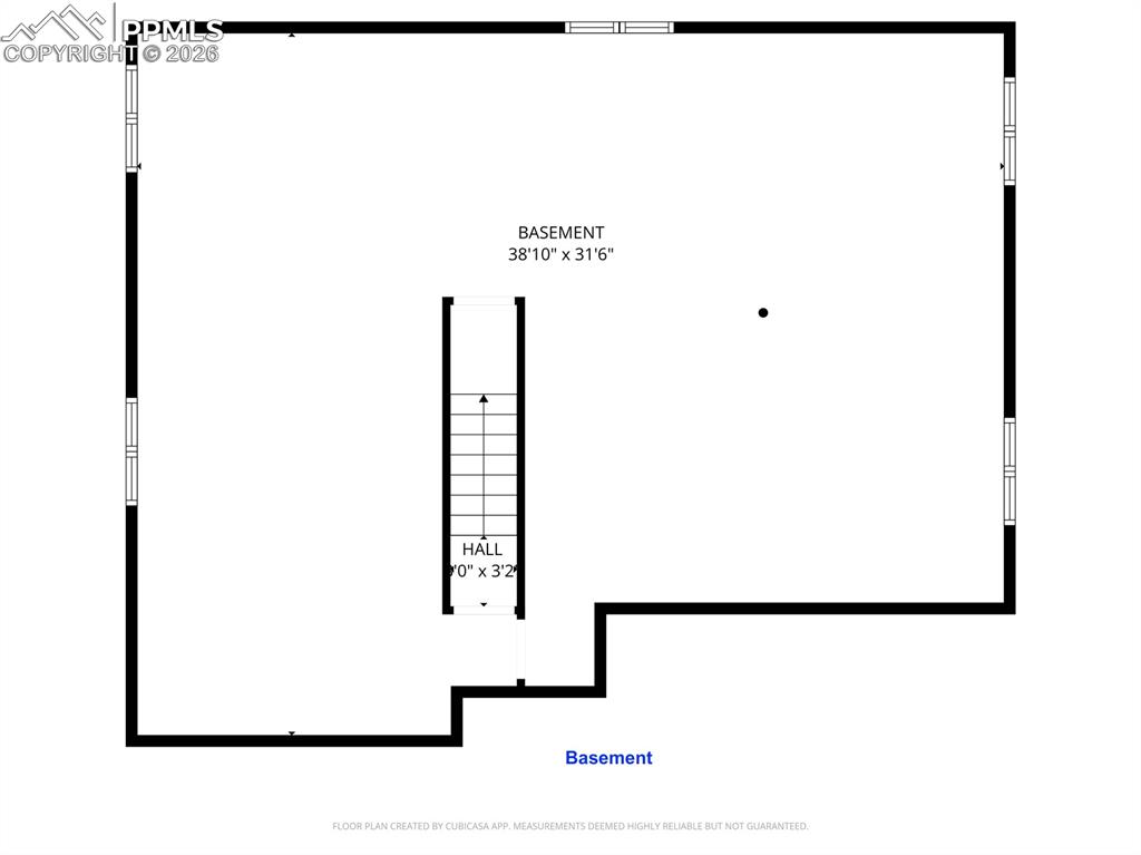 Image 35 of 36: Lower level floor plan