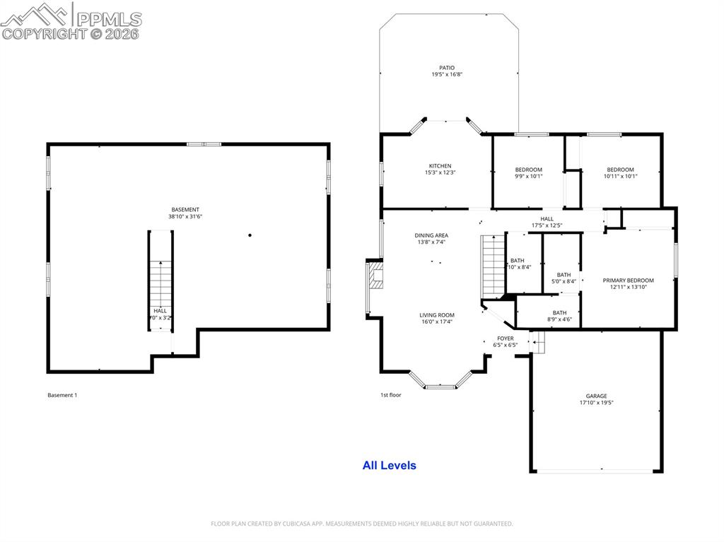 Image 36 of 36: All level floor plan