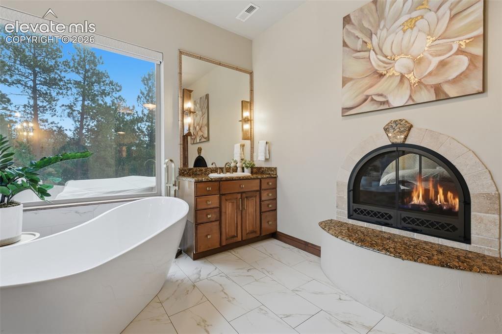 Image 22 of 50: Wow!  Spa like master bath for rejuvenation!  