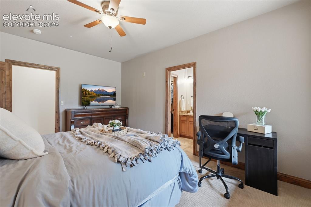 Image 39 of 50: Full bath is a junior master off bedroom #3!