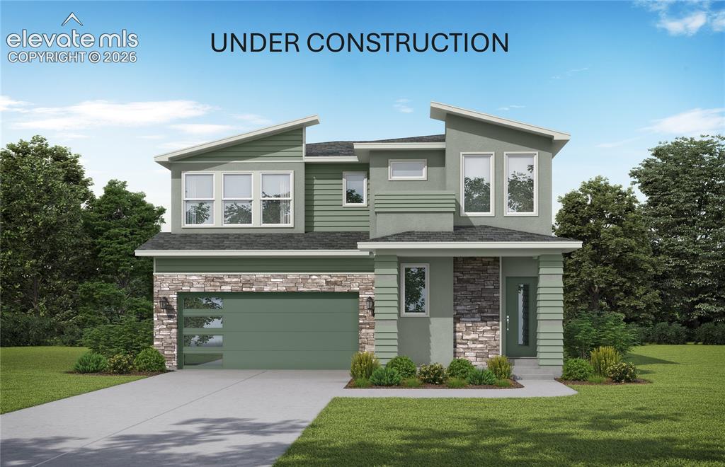 Caption: Front of Structure