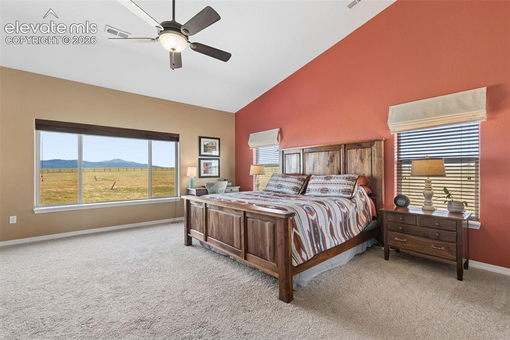Image 17 of 48: Spacious Owners Suite With More of Those Stunning Pikes Peak Views!