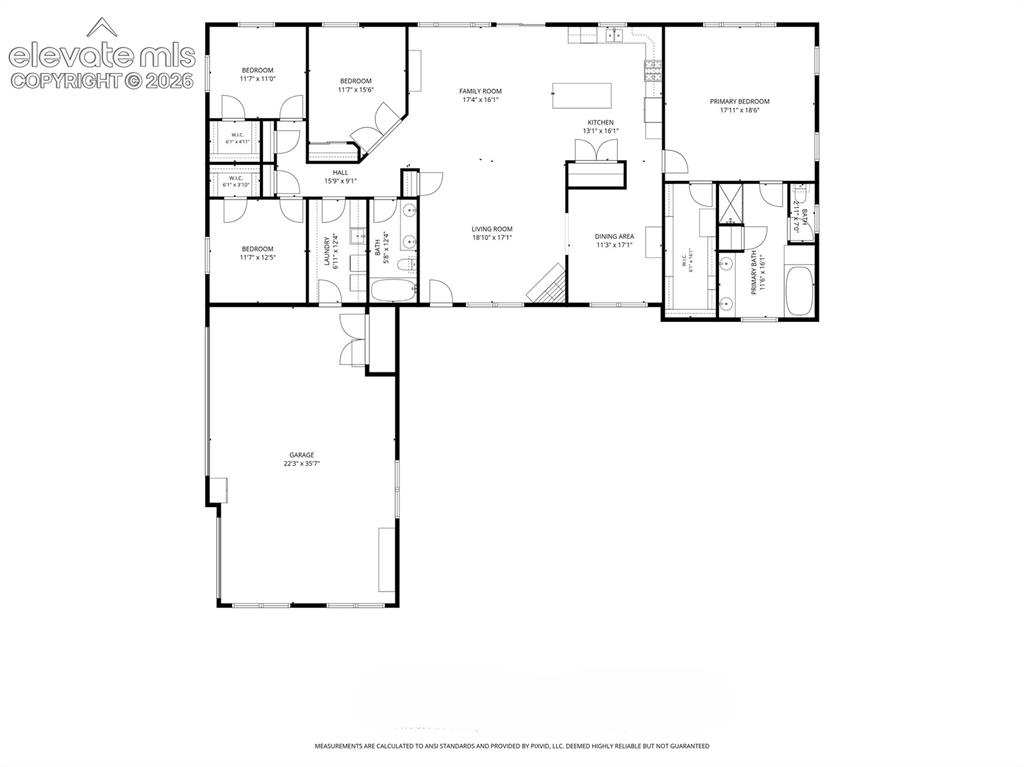 Image 48 of 48: Main Level Floor Plan!