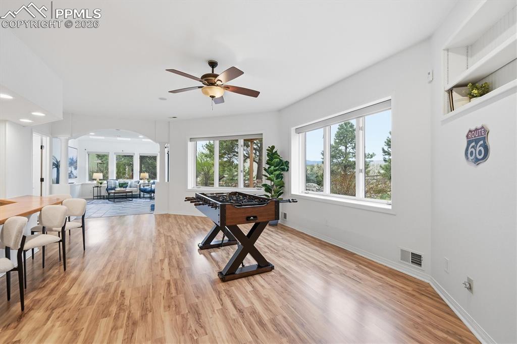 Image 35 of 47: Rec Room in Basement