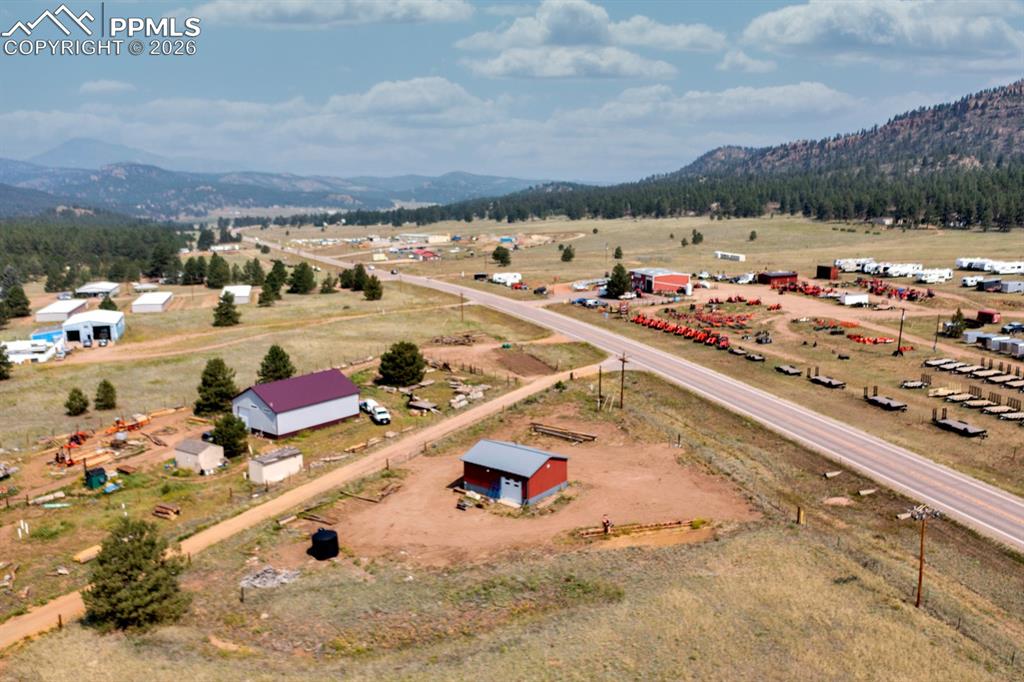 Caption: Aerial View