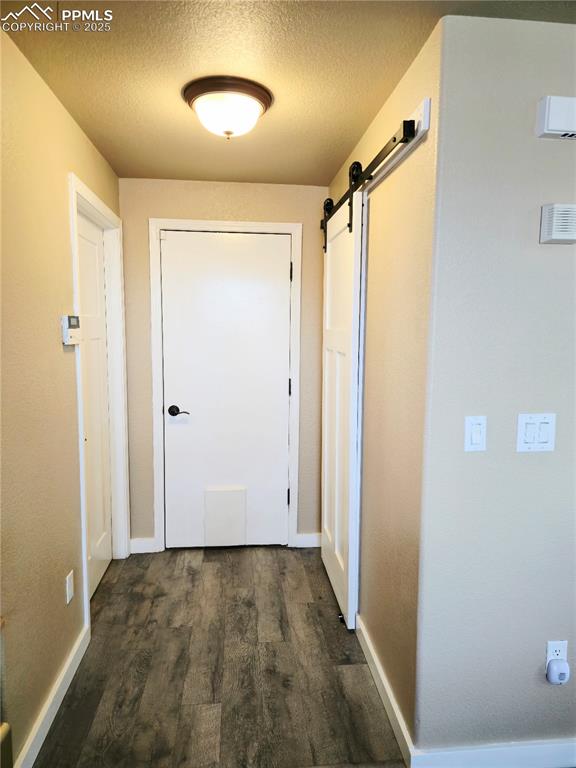 Image 18 of 48: Office main level featuring carpet, french doors, and a ceiling fan