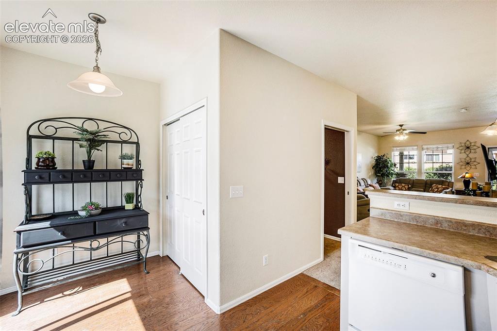 Image 11 of 24: Pantry and bonus space off of kitchen
