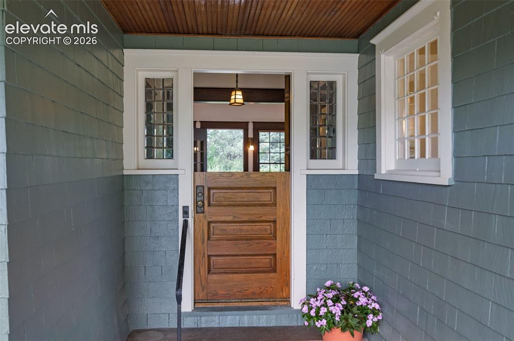 Image 7 of 50: Beautiful Wood Dutch Front Door