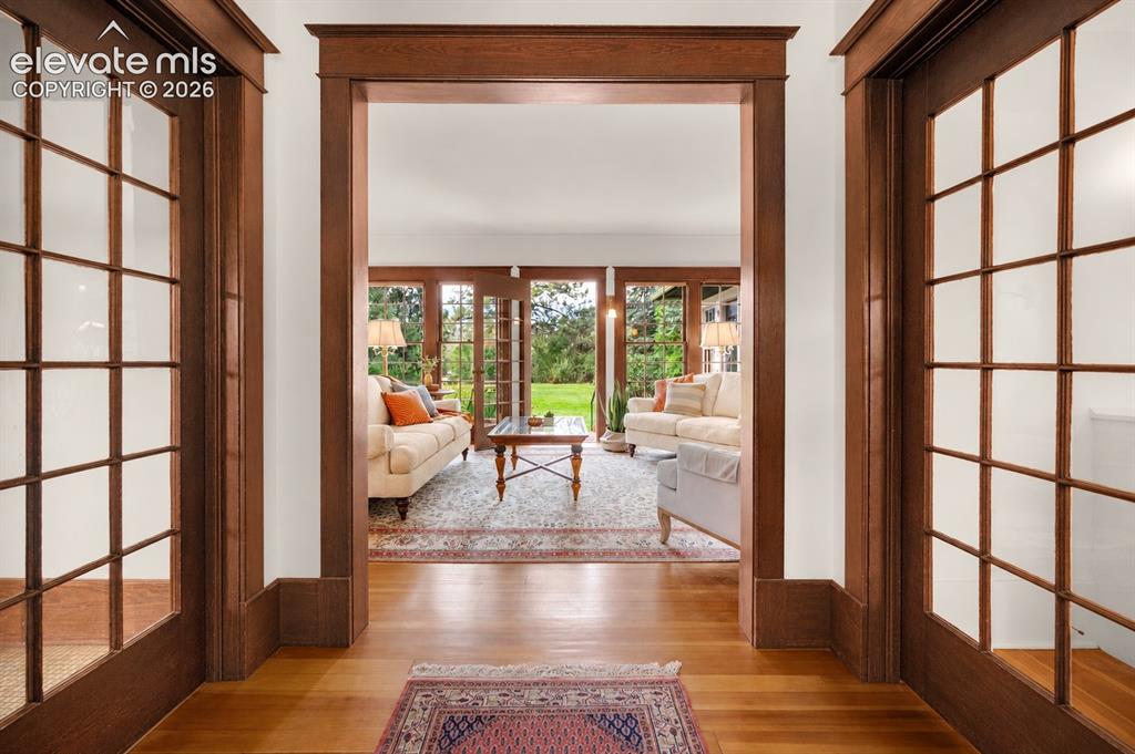 Image 8 of 50: WELCOME! Original woodwork!