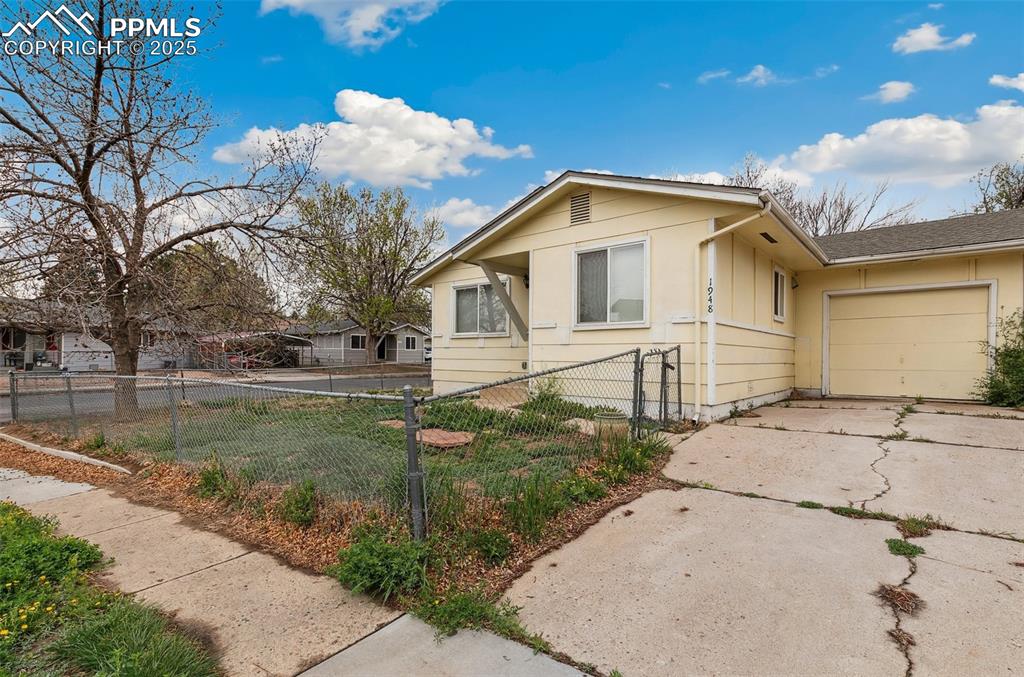 Caption: Front of Structure