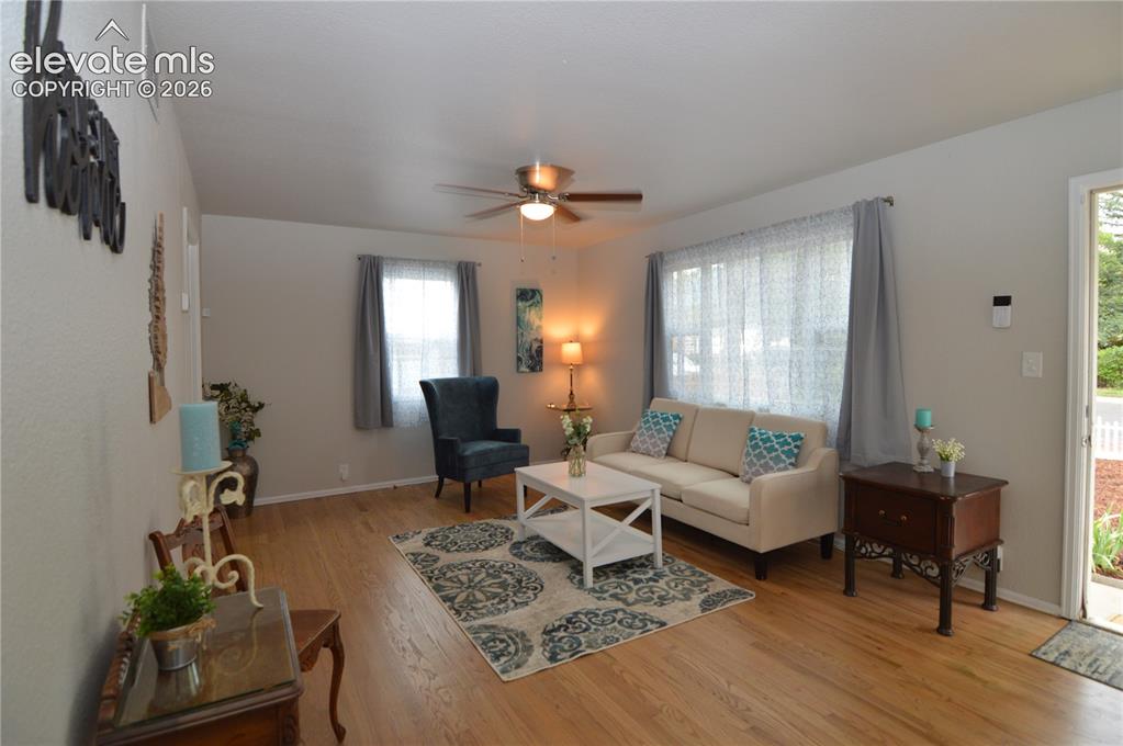 Image 3 of 23: Plenty of room in the living room for entertaining and enjoying your home. 