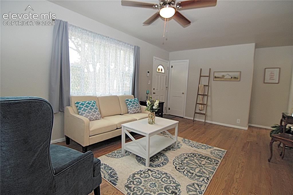 Image 4 of 23: Looking back towards the front door. A coat closet provides more storage sp