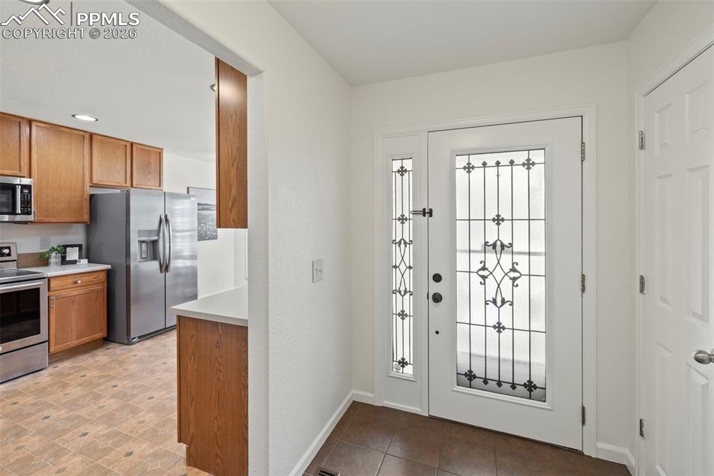 Image 3 of 41: Upgraded front door