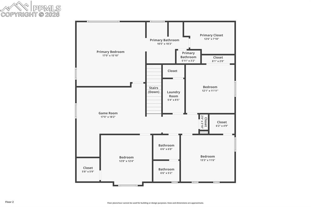 Image 39 of 39: View of floor plan / room layout