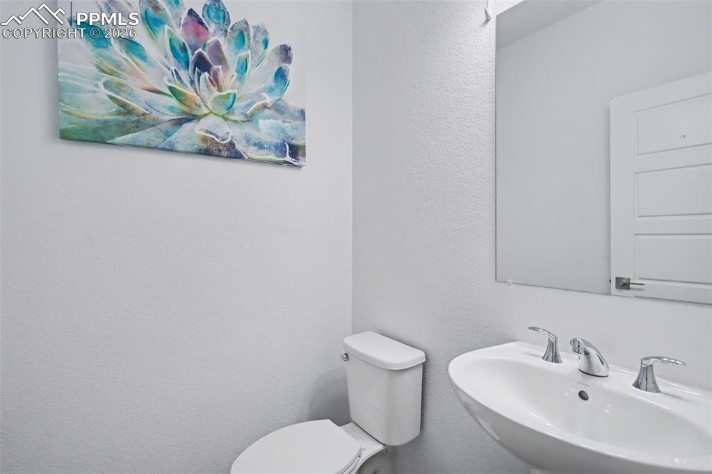 Image 23 of 37: Bedroom featuring light carpet and a closet