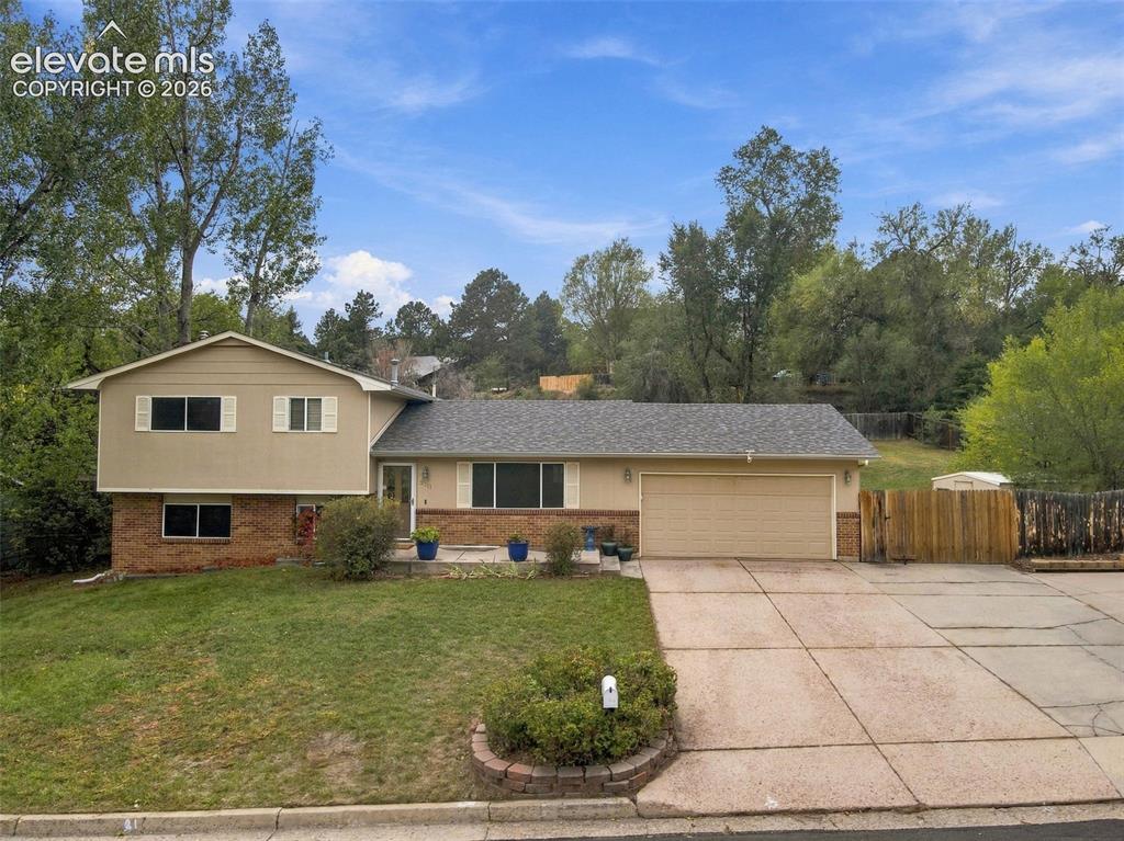 Caption: Front of Structure