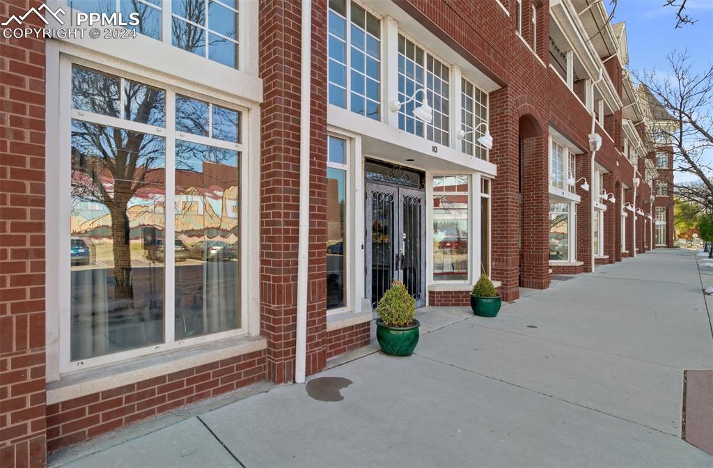 Image 5 of 42: View of the retail units on the main level