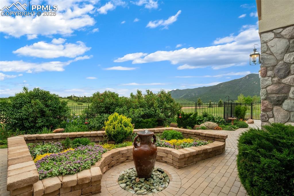 Image 5 of 50: Extensive hardscaping and landscaping