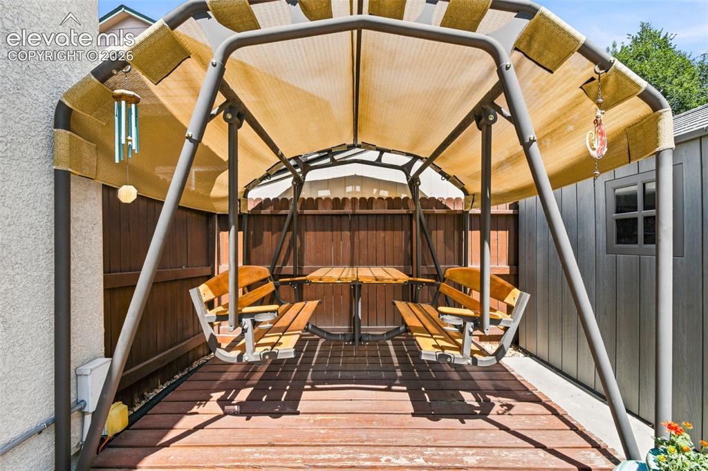 Image 44 of 50: Swing With Table, Staying