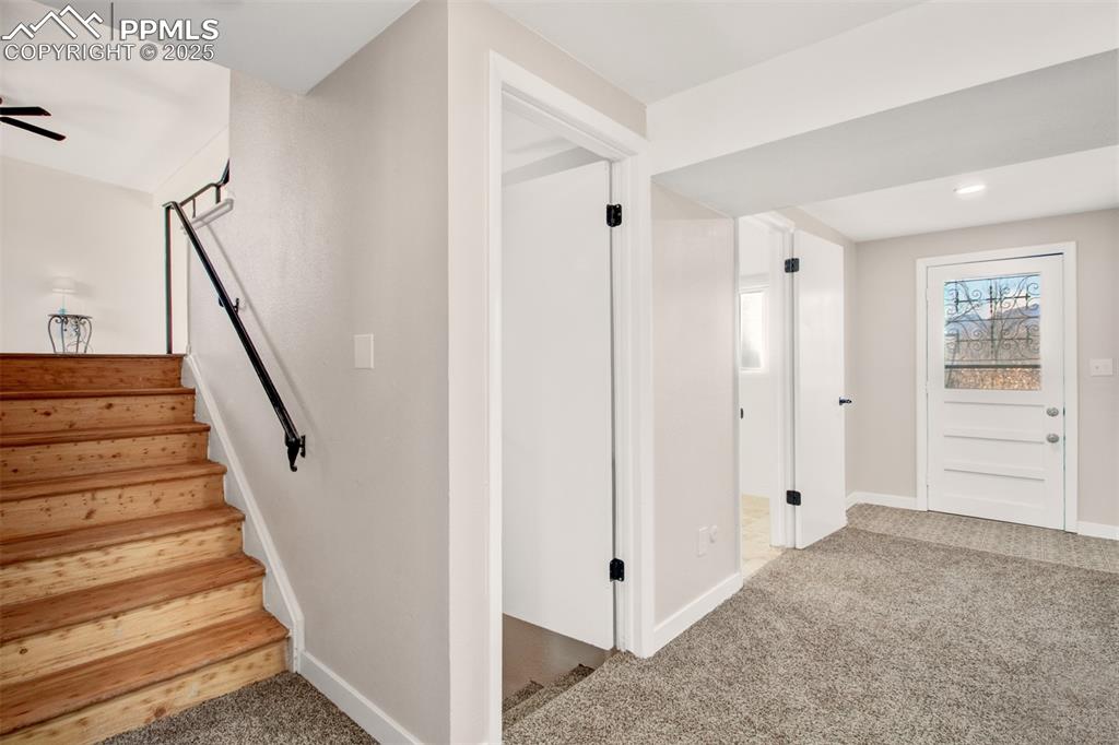 Image 28 of 45: Downstairs entry to backyard