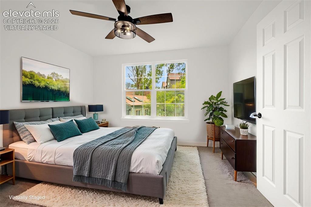 Image 14 of 48: Virtually Staged Primary Bedroom