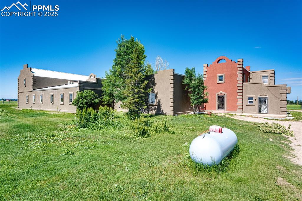 Caption: Yard