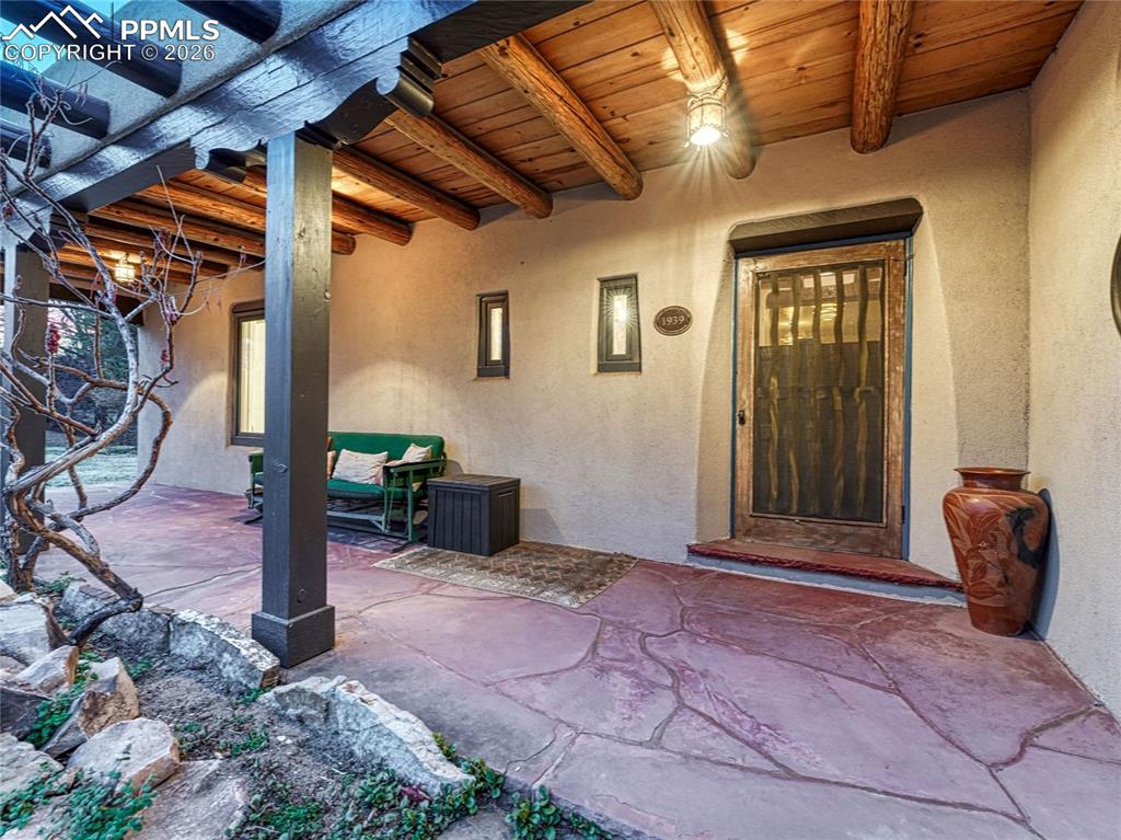 Image 10 of 50: Primary ensuite with original 1939 sink and tile.