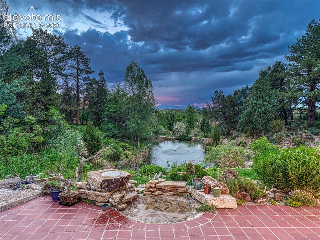 Image 42 of 50: Lush, curated grounds recognized by Denver Botanic Gardens