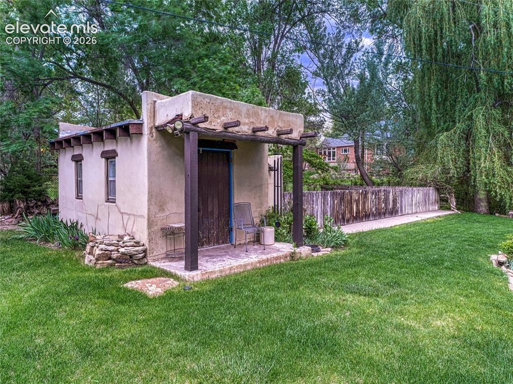Image 43 of 50: Separate casita with private bath