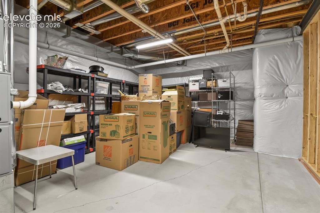 Image 33 of 48: Utility/storage space in basement