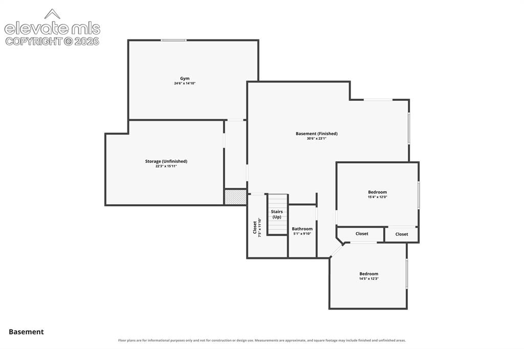 Image 48 of 48: Basement floor plan